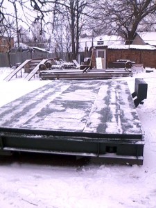 Весы передвижные бесфундаментные РП 20Ш13